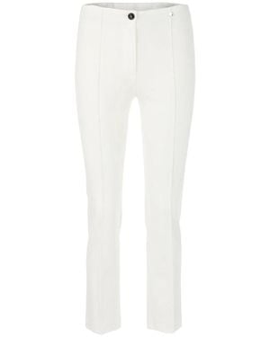 Marc Cain Slim-Fit Trousers - Wit