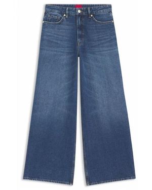 HUGO Wide Jeans - Azul