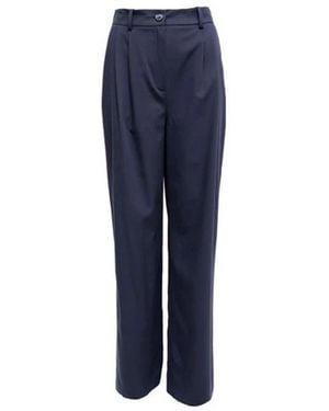 Naf Naf Wide Trousers - Blue