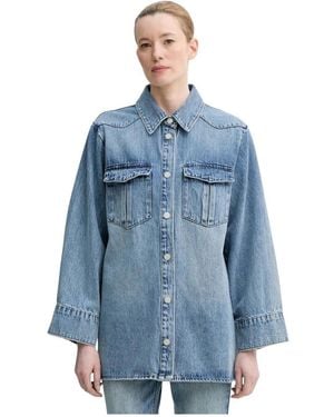 Gestuz Denim Shirt - Blauw