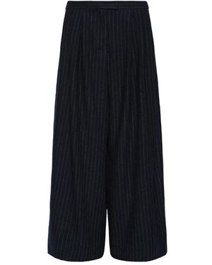 Max Mara Wide Broeken - Zwart