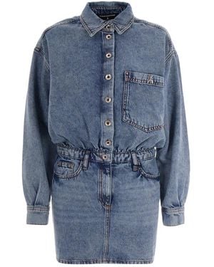 Patrizia Pepe Shirt Dresses - Blue
