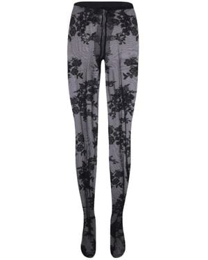 Valentino Tights - Grey