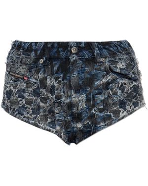 DIESEL Denim Shorts - Grey