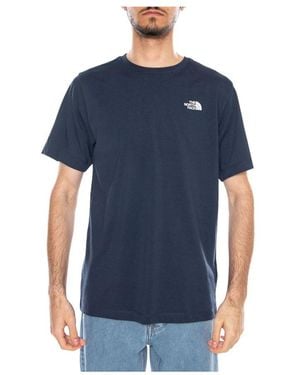 The North Face Evolution Simple Dome Kurzarm-T-Shirt - Blau