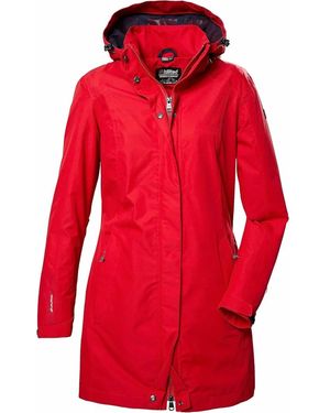 Killtec Robuste Outdoor-Jacke - Rot