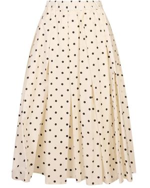 MSGM Rokken ,Wit ,Midi Skirts - Naturel