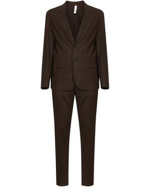 Hevò Single Breasted Suits - Black