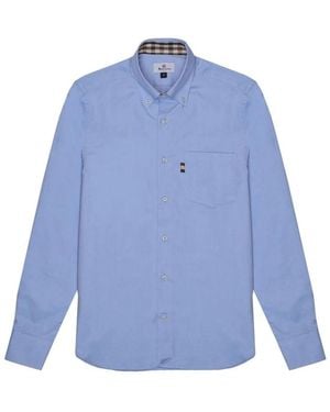 Aquascutum Casual Shirts - Blu