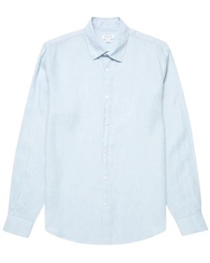 Sunspel Casual Shirts - Azul