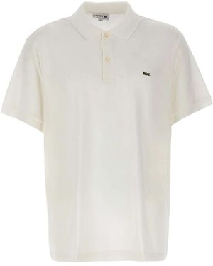 Lacoste Polo Shirts - White