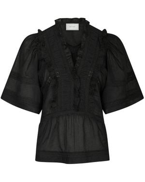 Neo Noir Blouses - Black