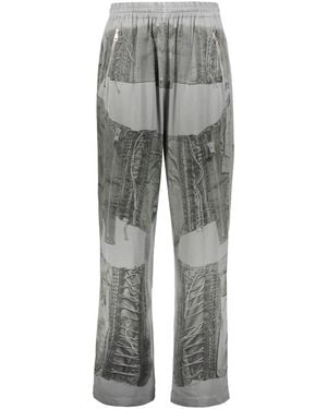 DIESEL Wide Trousers - Grey