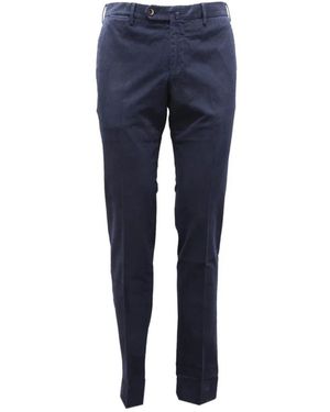 PT01 Slim-Fit Trousers - Blue