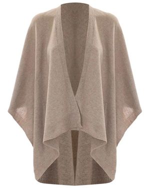 Kocca Jassen ,Bruin ,Wol Elegant Monokleur Wol Sjaal