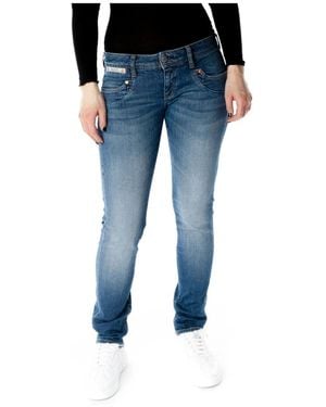 Herrlicher Slim-Fit Jeans - Bleu
