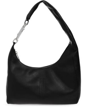 Rick Owens Tassen ,Zwart ,Leer Kleine Gemini Tas