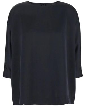 Plain Units Blouses - Blu