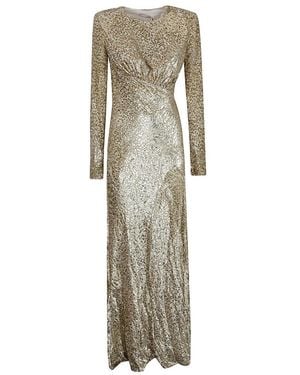 Self-Portrait Maxi Dresses - Natural