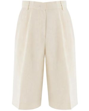 Fabiana Filippi Long Shorts - Natural
