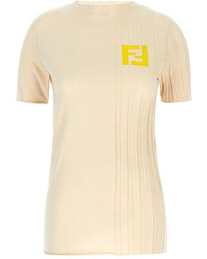 Fendi T-Shirts - Yellow