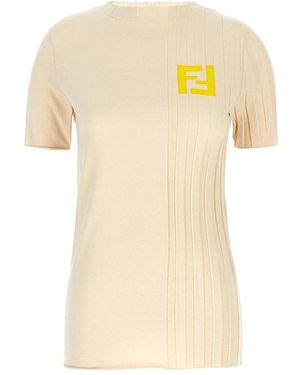 Fendi T-Shirts - Yellow
