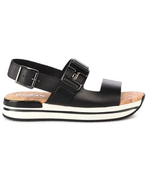 Hogan H257 Sandal - Schwarz
