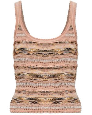 Ulla Johnson Tops ,Veelkleurig ,Katoen Clotilde Top - Bruin