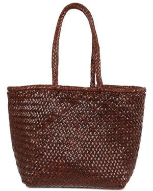 Dragon Diffusion Tassen ,Bruin ,Leer Grace Basket Small