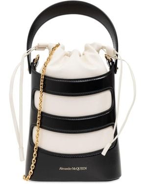 McQueen Bucket Bags - Black