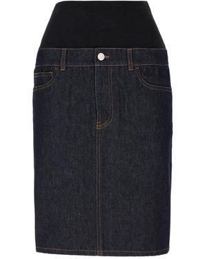 Coperni Denim Skirts - Negro