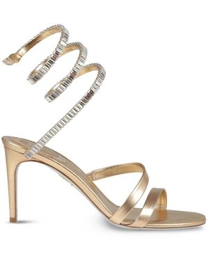 Rene Caovilla High Heel Sandals - Métallisé
