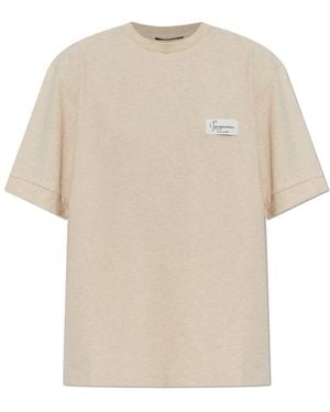 Jacquemus T-Shirts - Neutro