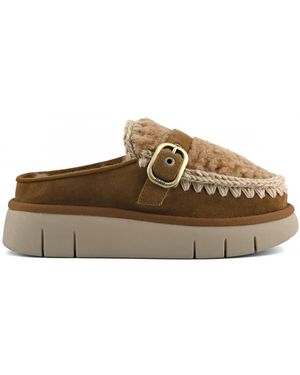 Mou Mules - Brown