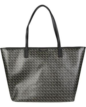 Tory Burch Stijlvolle Tote Tas Voor Dagelijks Gebruik - Zwart