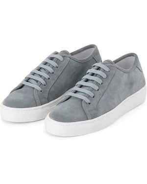 National Standard Calf Suede Sneakers - Blau
