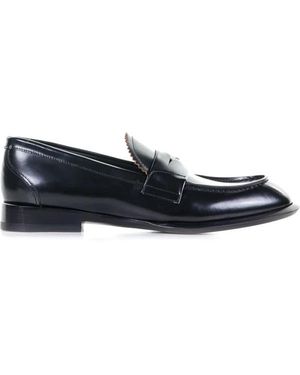 McQueen Seal Logo Loafer - Blau