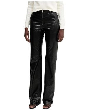 MSGM Straight Leg Hose - Schwarz