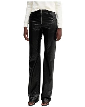 MSGM Straight Trousers - Noir