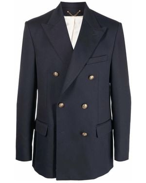 Golden Goose Double-Breasted Dave Blazer - Blue