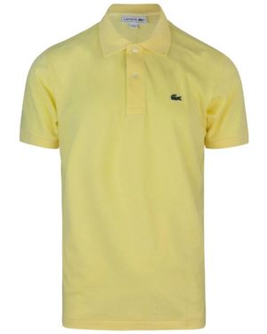 Lacoste Polo Shirts - Yellow