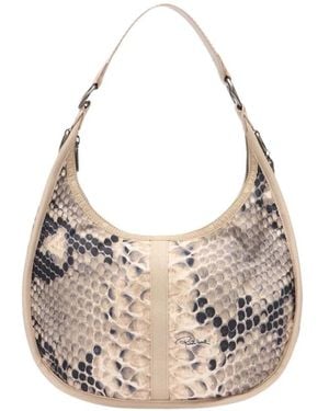 Roberto Cavalli Shoulder Bags - Natural