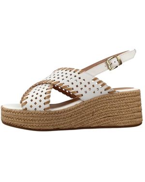 Stonefly Ivory 2 Wedge Sandal - Mettallic