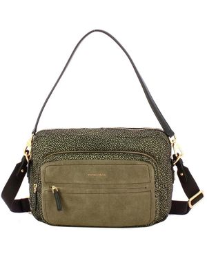 Borbonese Camera Case Medium - Grün