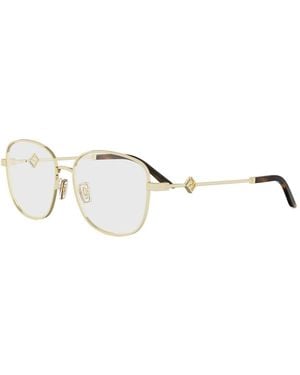 Fendi Ff Diamanten Optisch Montuur - Metallic