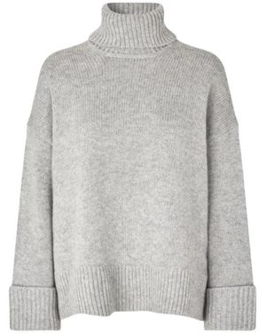 Samsøe & Samsøe Sakeiku Pull - Grau