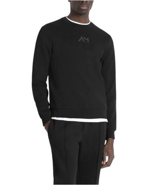 Antony Morato Schwarzer Sweatshirt, Moderner Und Eleganter Stil