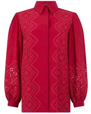 Alberta Ferretti Shirts - Rosso