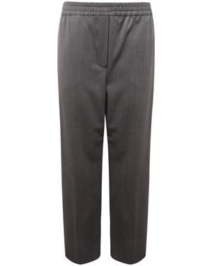 Max Mara Broeken ,Grijs ,Straight Jeans