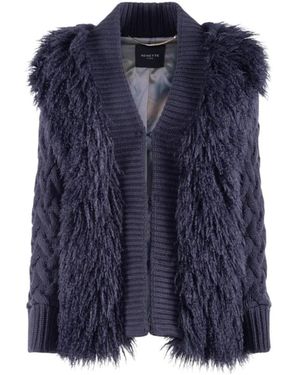 Nenette Faux Fur & Shearling Jackets - Bleu